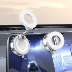 2026 New Vacuum Magnetic Phone Holder for Car - Suction Cup Phone Mount for MagSafe, 360° Rotatable Portable Strong Magnet Stand — image 12