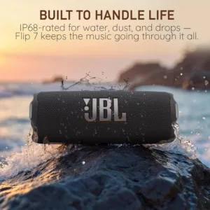 JBL Flip 7 Portable Bluetooth Speaker Waterproof Drop Proof AI Boost Sound 16H Playtime PushLock Interchangeable Accessories — image 2