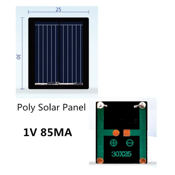 1V 85mA 30x25mm