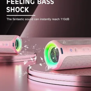 Ortizan X8 Pro, Waterproof Portable Bluetooth Speaker, RGB Lights, Premium Sound Quality — image 2