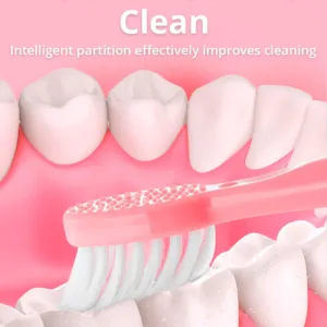 Tongwode Electric Toothbrush for Adults Soft Bristle Portable Battery E802 Endurance IPX6 Waterproof Intelligent Effective — image 3