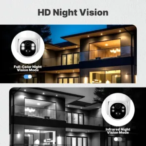 MOES Tuya 4G/WIFI 4MP Surveillance Smart Security Camera Solar Charging IP65 Waterproof Human Tracking Full Color Night Vision — image 4