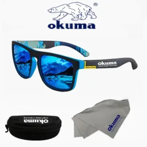 Okuma Polarized Sunglasses UV400 for Men and Women Outdoor Hunting, Fishing, Driving Bicycles, Sunglasses Optional Box — image 2