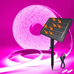 Solar Neon Light Strip 24V COB Waterproof IP68 Red Green Blue Warm Natural White 320LEDs/m Flexible High Density Linear Lighting — image 14