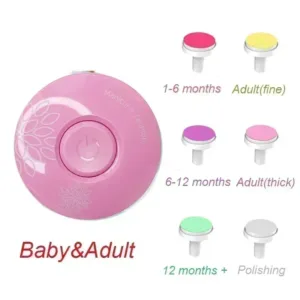 Electric Baby Nail Trimmer Baby Items Kid Nail Polisher Tool Care Kit Easy To Trim Nail File Newborn Baby Things Bebe Accessorie — image 14