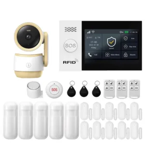 PGST WiFi 4G GSM Alarm System Works with TUYA Smart Life for Home Security with PIR Wireless Solar Siren Works with Aleax — image 19