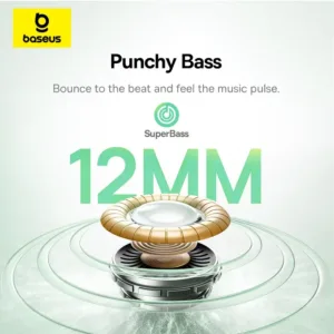 Baseus Bass EP10 NC -43dB Noise Cancelling ANC True Wireless Earbuds Bluetooth 6.0 In-Ear Wireless Earphones 4-Mics ENC Ear buds — image 3