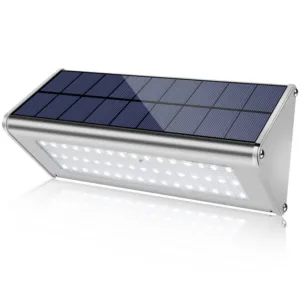 48 LED Solar Light Of Aluminum Alloy 4500mAh Outdoor Waterproof with Solar Lamp Motion Sensor Radar Applicable In Porch Garden — image 7