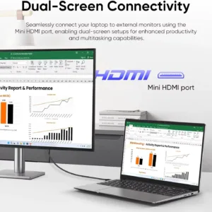 2026 Intel Core i7 9850H Intel A3950 Ultra Slim Laptop 14.1“ Windows 11 Notebook Computer 12GB RAM 1TB SSD Office Study Laptop — image 3