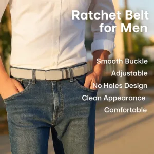 Men Leather Belt Automatic Buckle High Quality Male Leather Strap Luxury Jeans for Men Men Accessori — image 2