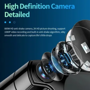 AI Smart Glasses 800W HD Camera Black Technology Image Translation Chat GPT Video Call Photo Waterproof For Men Women — image 3