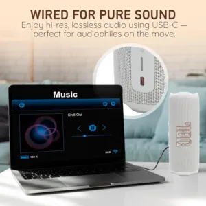 JBL Flip 7 Portable Bluetooth Speaker Waterproof Drop Proof AI Boost Sound 16H Playtime PushLock Interchangeable Accessories — image 6