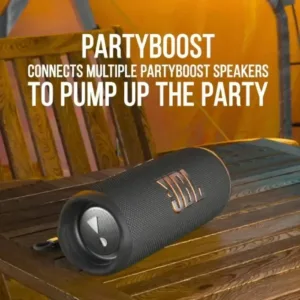 JBL Flip 6 Waterproof Portable Wireless Bluetooth Speaker IPX7 Outdoor Stereo Enhanced Bass Independent Tweeter for Music — image 3