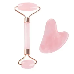 Natural Jade Roller Face Gua Sha, Natural Stone, Body Neck Massager, Acupoint, Eye Care Spa Massage Tools Massage Visage Lifting — image 14