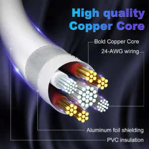 Xiao mi pd harger Cord for iPhone 3ft /6ft USB to Lightning Cable Fast Charging Cable for iPhone 14 13 12 11 XR XS — image 3
