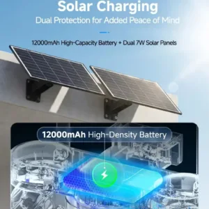 20MP 4 Lens 4 Screen 4G Solar Security Camera Outdoor PTZ WiFi IP Camera 10X Zoom Auto Tracking Wireless CCTV Surveillance — image 3