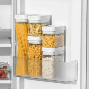 Pasta Storage Box Transparent Plastic Grain Seal Tank Spaghetti Storage Container Moisture-Proof Snack Jar Kitchen Food Tank — image 16