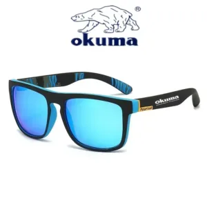 Okuma Polarized Sunglasses UV400 for Men and Women Outdoor Hunting, Fishing, Driving Bicycles, Sunglasses Optional Box — image 9