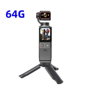 NCZOBOE 4K Touch Screen Portable MINI Vlog Camera Pocket Sports Camera with Gimbal Handheld Stabilizer Body Camera — image 8