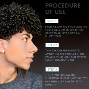 Water Ice Levin Sea Salt Hair Clay Beach Wave Curl Defining Texturizing Styling Paste 60g — image 4