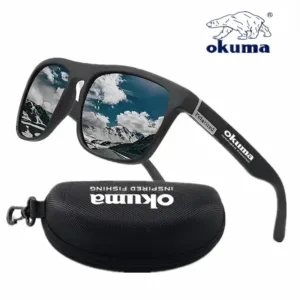 Okuma Polarized Sunglasses UV400 for Men and Women Outdoor Hunting, Fishing, Driving Bicycles, Sunglasses Optional Box — image 10