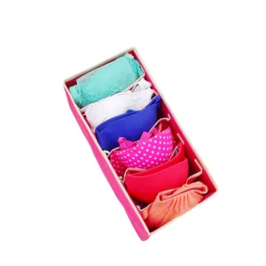Organizer For Underwear Socks Bra Pants Scarf Tie Storage Box Wardrobe Drawer Organizers Foldable Case For Underwear Organizer — image 15