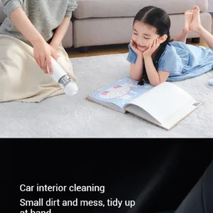 Xiaomi Mi Mini Vacuum Cleaner, 13000Pa Portable Wireless One-Button Start 88000RPM Brushless Motor with Multi Nozzles for Car — image 8