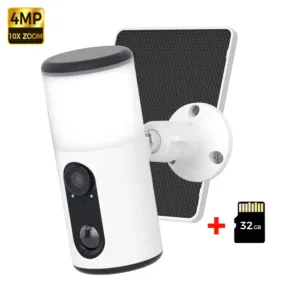 ALEVIO 2.5K Solar Camera WIFI Outdoor Wireless Camera Ultra Standby Time Color Night Vision AI Detect Floodlight Security Camera — image 8