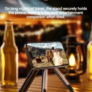 Foldable Magnetic Laptop Stand Aluminum Alloy Portable Adjustable Stand Heat Dissipation Holder Supports Phone Tablet Notebook — image 16