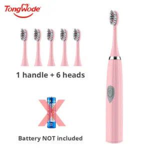 Tongwode Electric Toothbrush for Adults Soft Bristle Portable Battery E802 Endurance IPX6 Waterproof Intelligent Effective — image 12