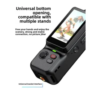 4K Pocket Sports Camera 1.97' 180 Degree Rotating Screen Anti-shake Handheld Gimbal Cam for Vlog Outdoor Travel Recording — image 6