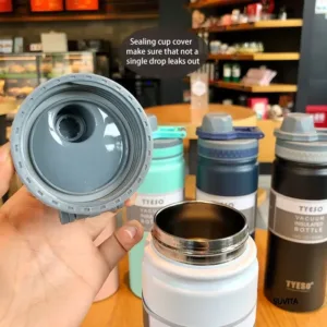 Tyeso 530/750ML Thermos Bottle Stainless Steel Vacuum Flask Travel Cup Insulated Water Bottle Sport Thermal Mug Hot Cold Mug — image 4