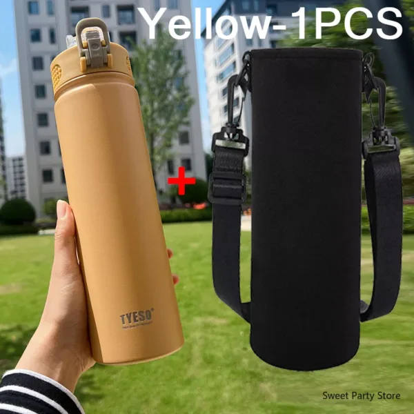Yellow With Cup Bag