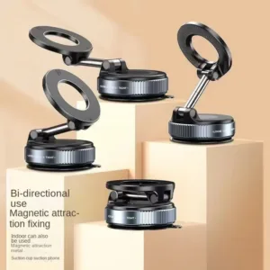2026 New Vacuum Magnetic Phone Holder for Car - Suction Cup Phone Mount for MagSafe, 360° Rotatable Portable Strong Magnet Stand — image 11