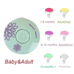 Electric Baby Nail Trimmer Baby Items Kid Nail Polisher Tool Care Kit Easy To Trim Nail File Newborn Baby Things Bebe Accessorie — image 13