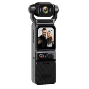 4K HD Portable Pocket Camera WIFI Video Recorder with Gimbal Handheld Stabilizer Body Camera for Outdoor Sports
