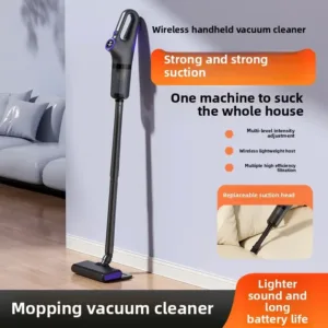 Multifunction Cordless Handheld Vacuum Cleaner 120W Powerful Suction Lightweight for Home Car Pet Hair Rechargeable Cleaner — image 3