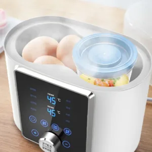 Multi function Baby Bottle Warmer Heater Sterilizer 8-in-1 Fast Milk Warmer with Timer Breast Milk or Formula Fits 2 Bottles — image 2