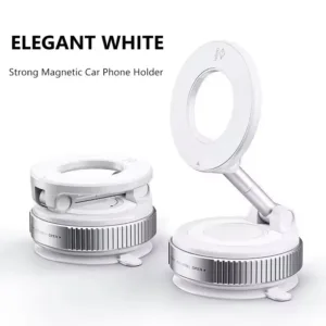 2026 New Vacuum Magnetic Phone Holder for Car - Suction Cup Phone Mount for MagSafe, 360° Rotatable Portable Strong Magnet Stand — image 10