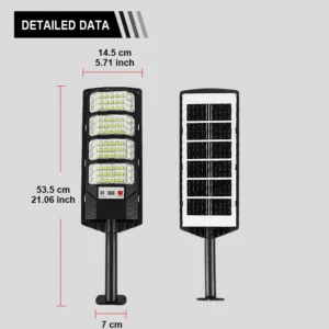 99000000LM 60000W Solar LED Outdoor Lighting Motion Sensor Super Bright Wall Lamp Waterproof Solar Light For Garden Street Patio — image 15