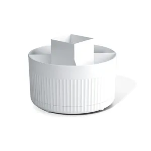 360 ° Table Top Rotary Makeup Brush Storage Container Cosmetics Shelf Dresser Eye Shadow Brush Lipstick Pen Holder — image 6