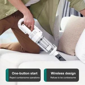 Multifunctional Handheld Vacuum Cleaner Powerful Suction HEPA Filter Wireless Vacuum Cleaner for Car Floor Household — image 4