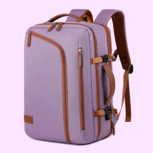 Backpack Unisex New Simple Business Computer Backpack Outdoor Large Capacity Travel Bag Student School Bag Boys — image 9