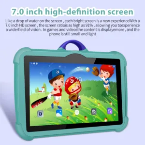 New 7 Inch Android 13 Learning Education Kids Tablets Quad Core 4GB RAM 64GB ROM Cheap Simple Children's Favorite Tablet Pc — image 2