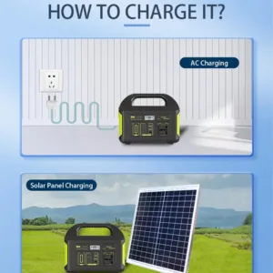 500W Portable Power Station Eg010Li, 307/384/461Wh LiFePO4 Solar Generator with PD/QC3.0, 90W Solar Input for Home Outdoor Emerg — image 14