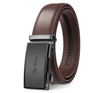 Fashion Designer Belt for Men High Quality Genuine Leather Men Belt Alloy Buckle Automatic Belt Business Belt Men — image 8