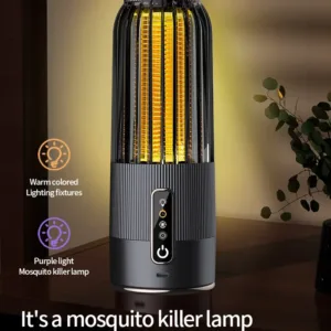 Electric Mosquito Killer Lamp Insect Fly Trap Camping Outdoor Light USB Solar Charging Mosquito Killer Insect Repellent 2025 — image 19