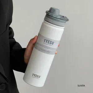 Tyeso 530/750ML Thermos Bottle Stainless Steel Vacuum Flask Travel Cup Insulated Water Bottle Sport Thermal Mug Hot Cold Mug