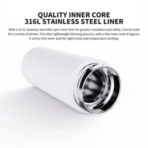 Xiaomi Mijia 350ml Vacuum Cup Stainless Steel Sealed Outdoor Portable Water Cup Thermal Flask Thermos Water Coffee Tea Bottle — image 3