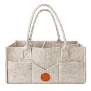 Children's Felt Diaper Storage Bag Baby Miscellaneous Toys Diapers Large Capacity Felt Diaper Bag — image 6